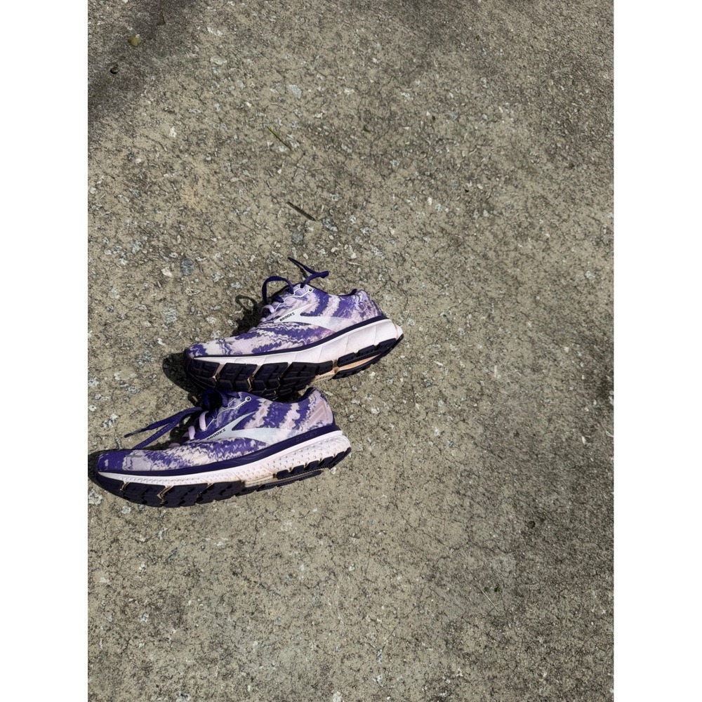 Brooks Ghost 13 Unity Together Purple White Running Shoes Womens 1203381B530